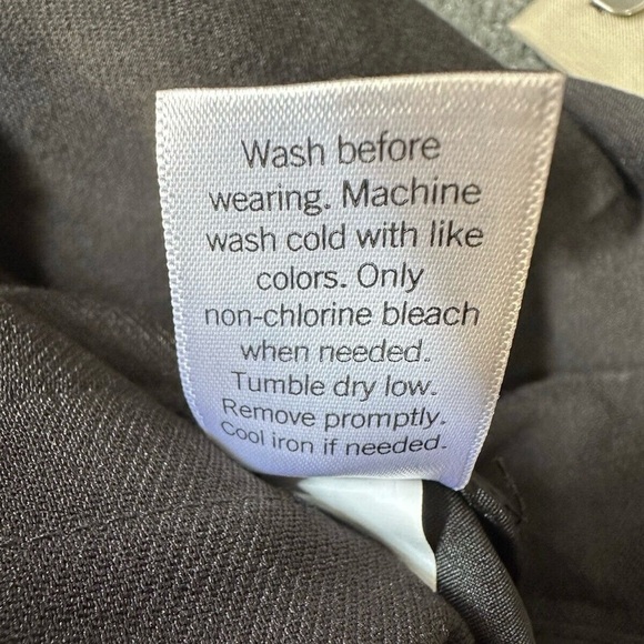 Nine West High Rise Straight Leg Trousers SZ 12-NWT - Picture 4 of 5